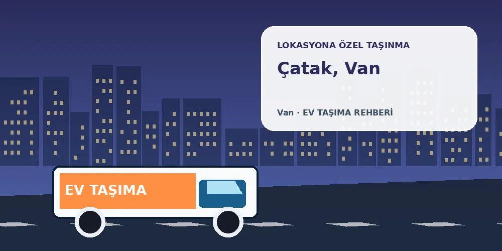 Çatak, Van evden eve nakliyat için özel görsel